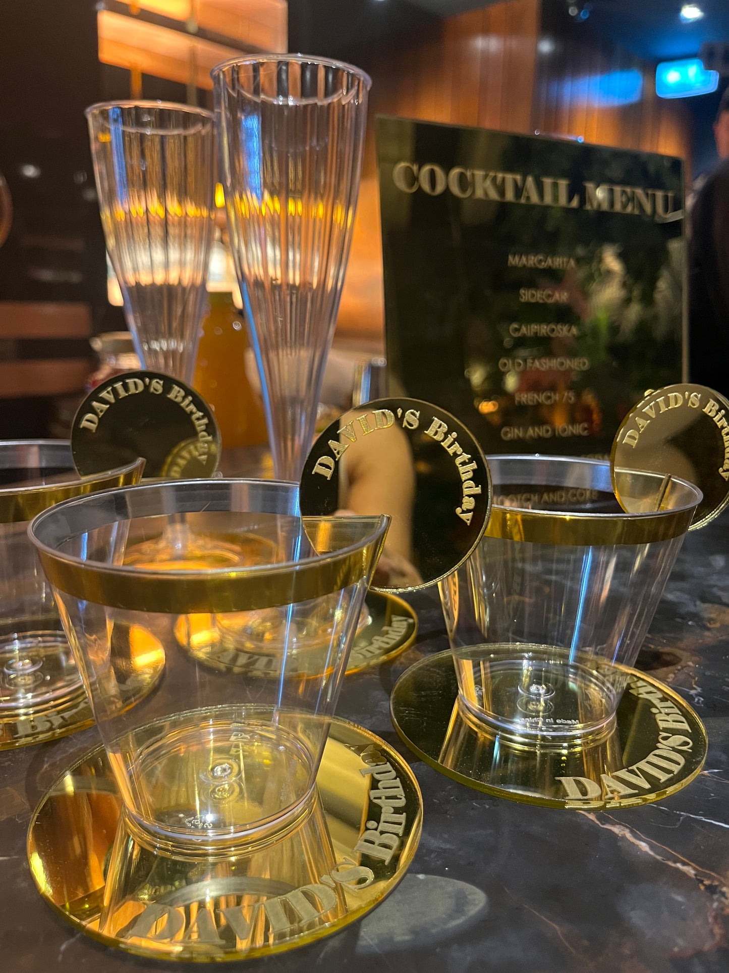 Bar / Cocktail Menu