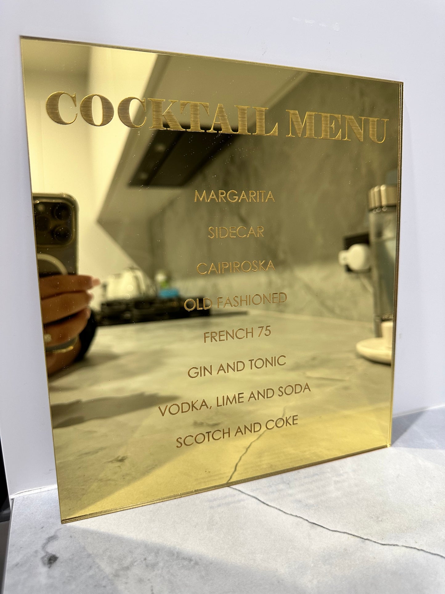 Bar / Cocktail Menu