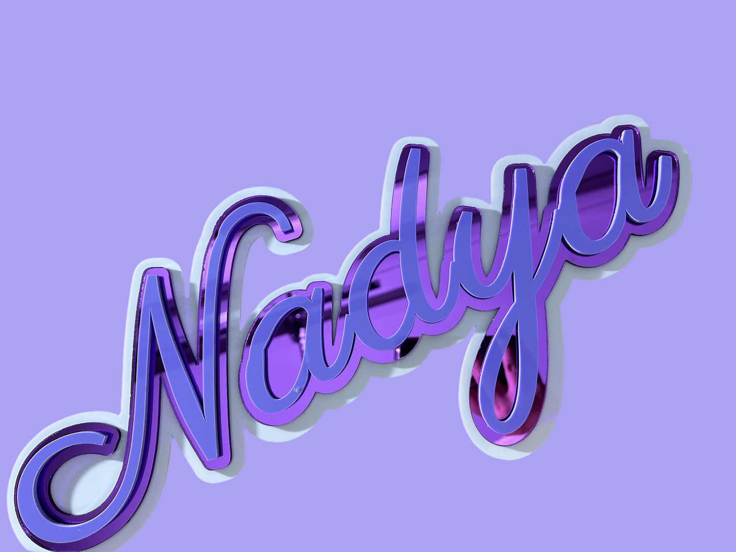 Custom 3D Name Plaques