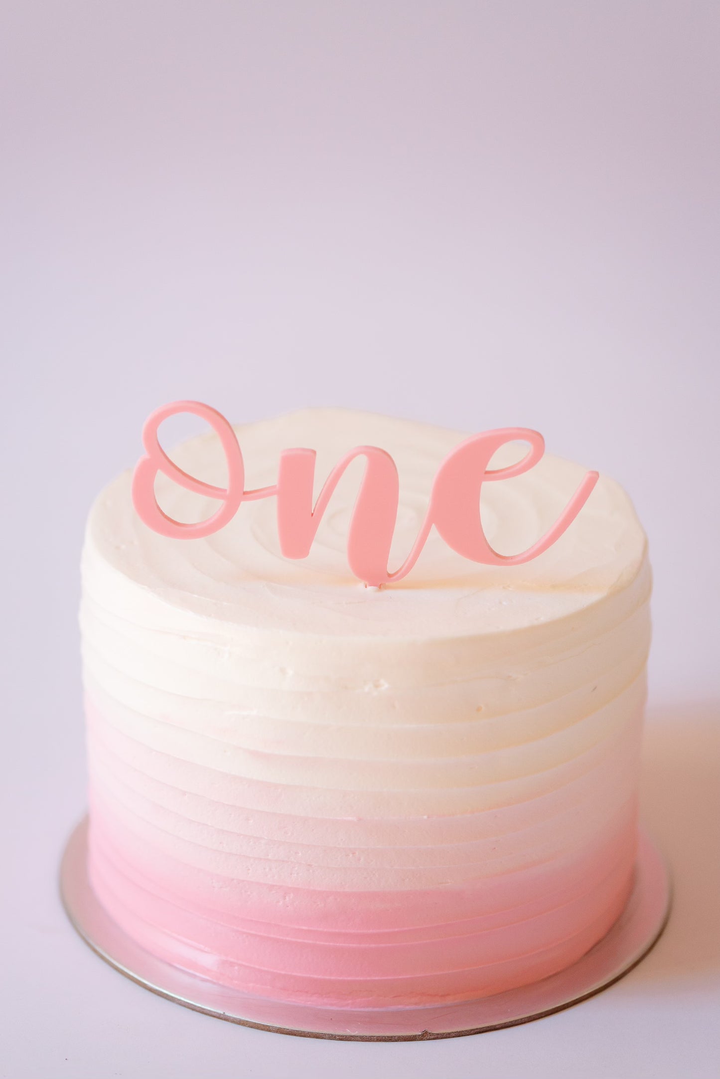Cake Topper (One Layer)