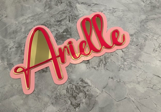 Custom 3D Name Plaques