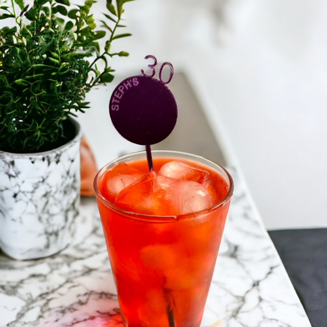 Personalised Drink Stirrers