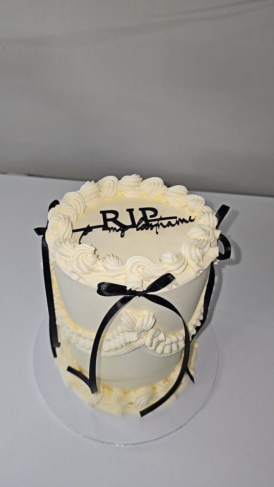 Cake Topper (Two Layer)