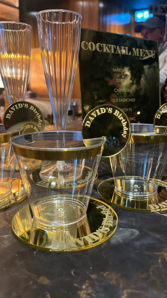 Personalised Cocktail / Drink tags